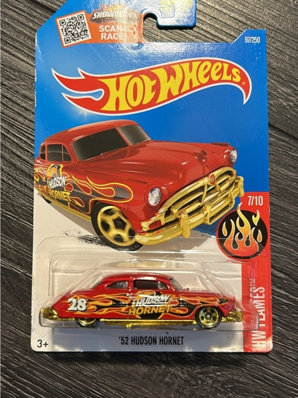 Hot Wheels 2015 '52 Hudson Hornet HW Flames